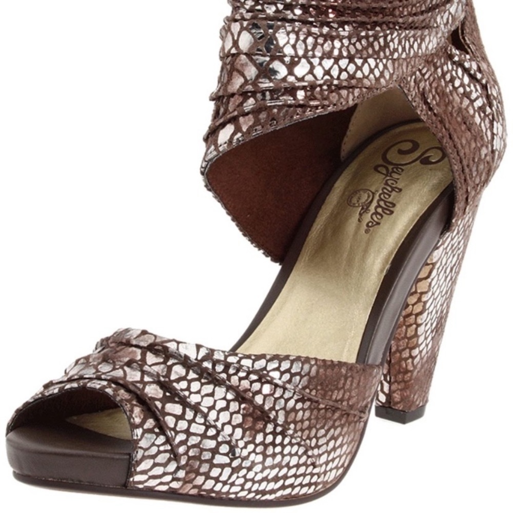 Seychelles Quotation Mark Heels